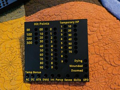 Pathfinder 2e Player Tracker