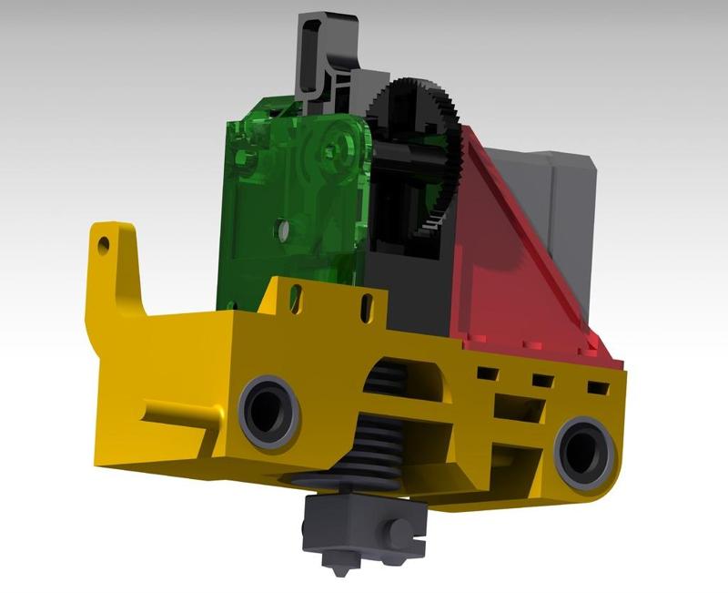 Anet A6 Titan extruder carriage remix