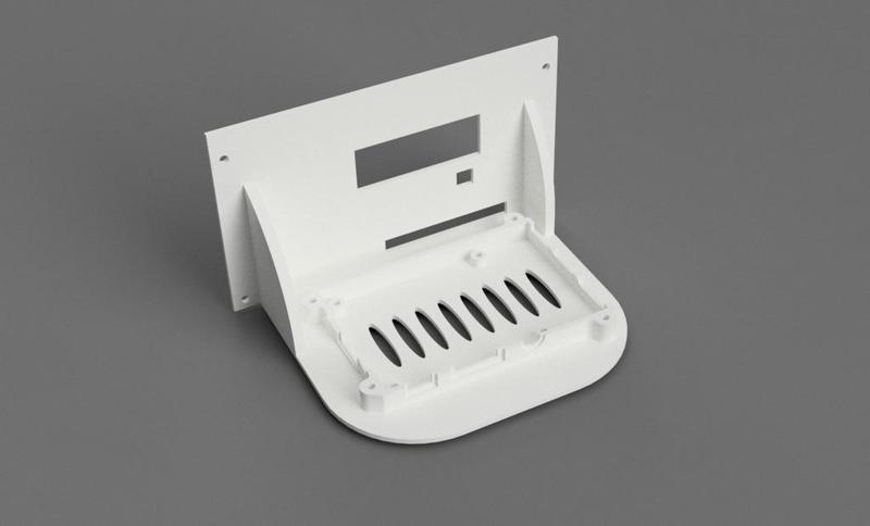 Anet A6 - LCD Backcover + Raspberry Pi mounting
