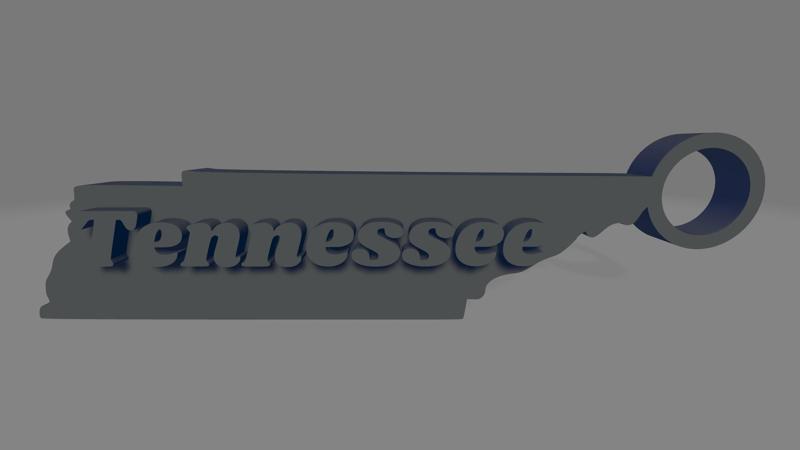 Tennessee Keychain