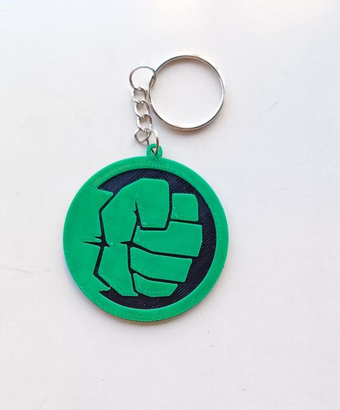 Hulk / The Avengers keychain