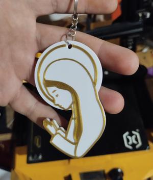 LLAVERO / KEYCHAIN / SOUVENIR PARA CONFIRMACIÓN, COMUNIÓN.