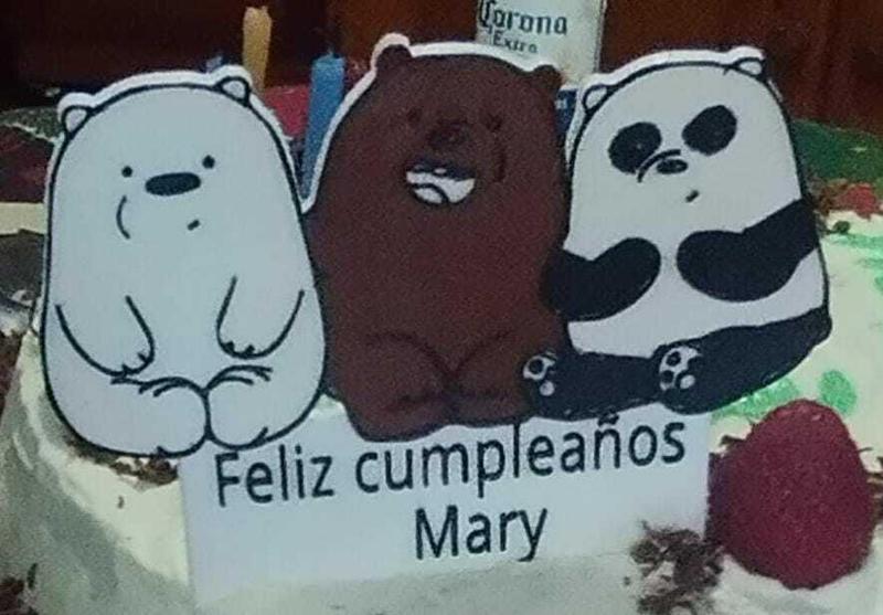 OUTRAGEOUS TOPPER HAPPY BIRTHDAY