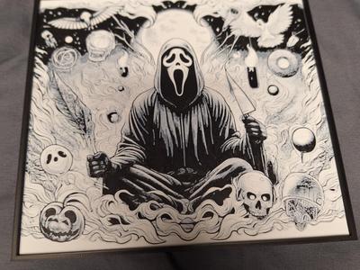 Scream/ Ghostface Hueforge