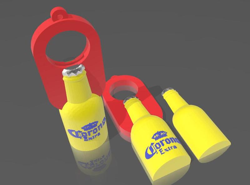 KEY RING BEER BOTTLE OPENER INTERCHANGEABLE BOTTLE OPENER IN 120MM HEIGHT