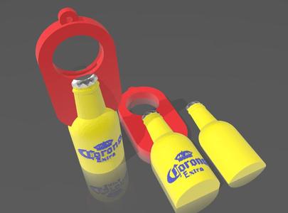 KEY RING BEER BOTTLE OPENER INTERCHANGEABLE BOTTLE OPENER IN 120MM HEIGHT