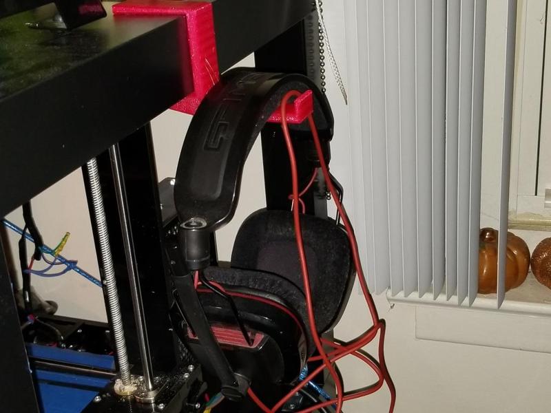 Ikea Lack Table HeadPhone Hanger