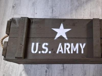 U.S. Army Stencil; Spray Stencil