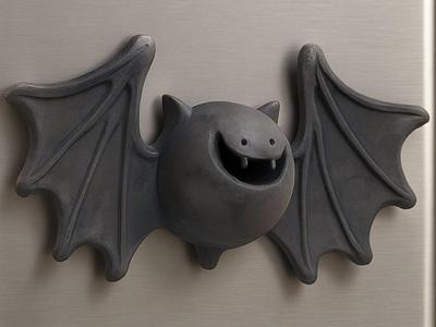 Halloween Bat fridge magnet