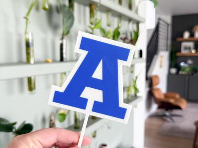 Utah State Aggies A Topper | AMS + Single Color 
