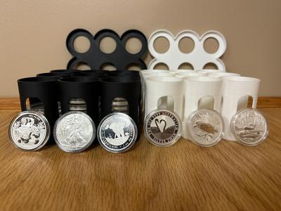 Silver Coin Organizer (up to 90 Silver coins)