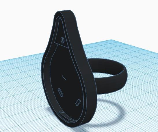 Pokemon GO Plus Ring for Fat Fingers