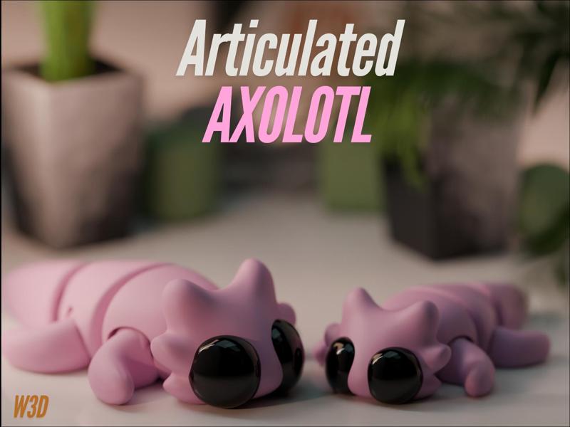Articulated Axolotl!