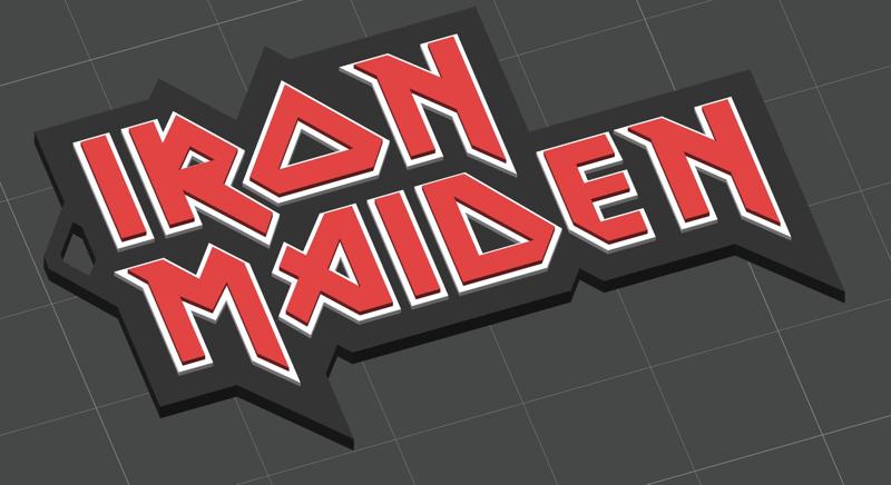 Iron Maiden keychain