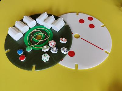 Table Curling (Drinking Game)