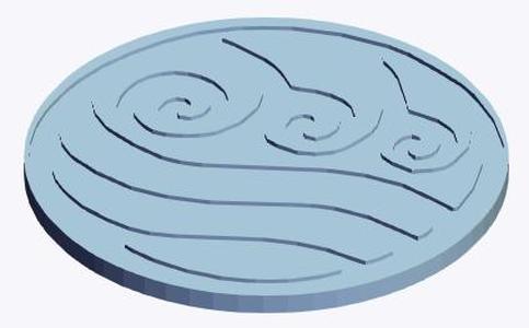 Avatar Water Nation Coaster