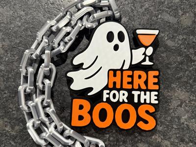 Here for the Boos Halloween Turnover Chain