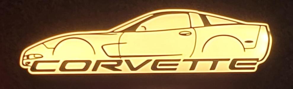 Chevrolet Corvette LED Lightbox