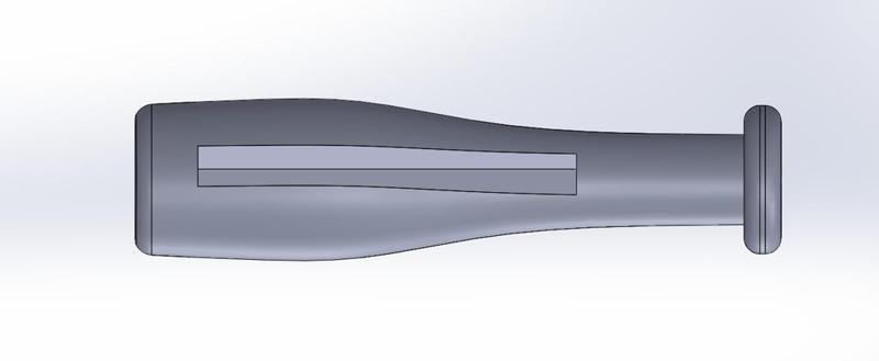 Baseball Bat Business Card Holder