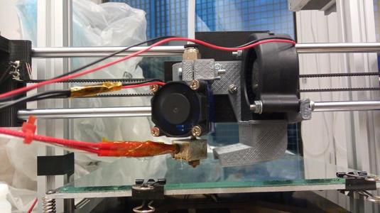 E3D v6 cooler holder fanholder rack