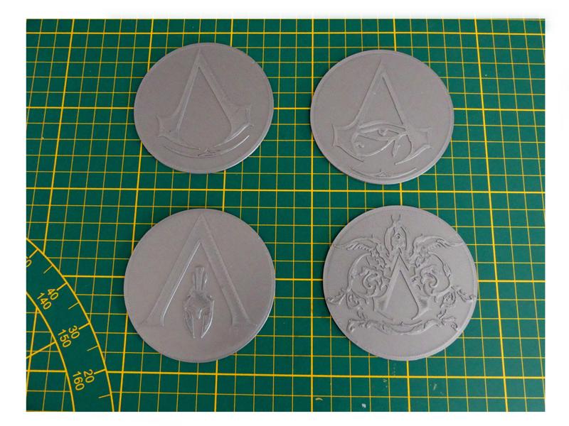 assassin's creed coaster