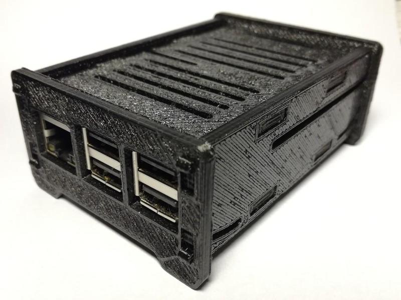 Raspberry Pi 3 B plus snap case ( RasPi B+ / 2 / 3 / 3 B+ )