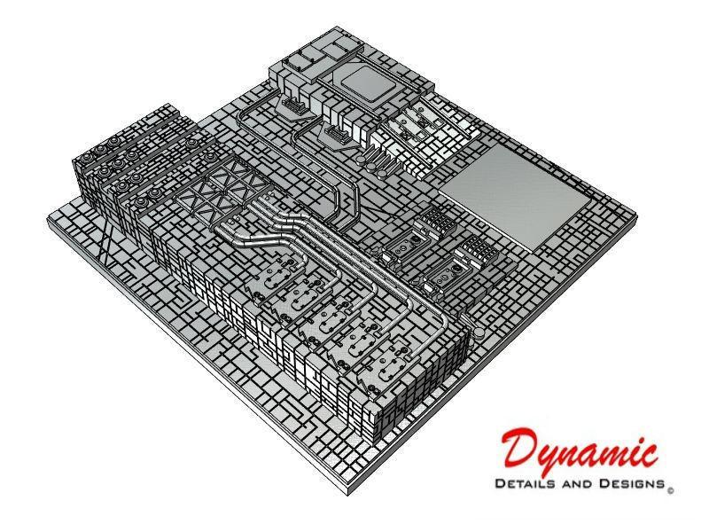 Death Star Surface Tile 01B