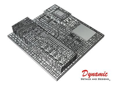 Death Star Surface Tile 01B