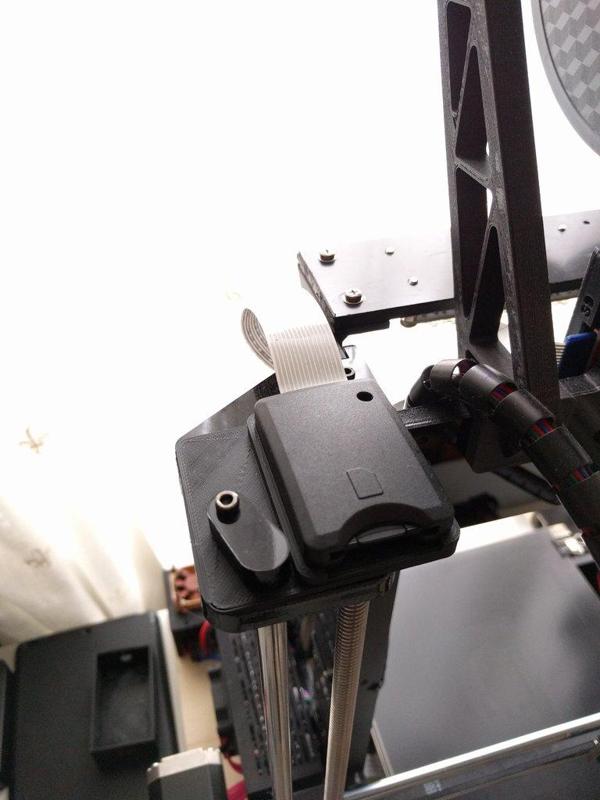 SD Card extension cable support