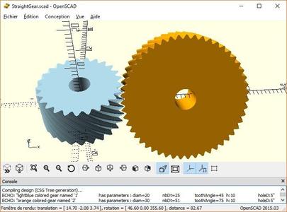 Straight Gear Library
