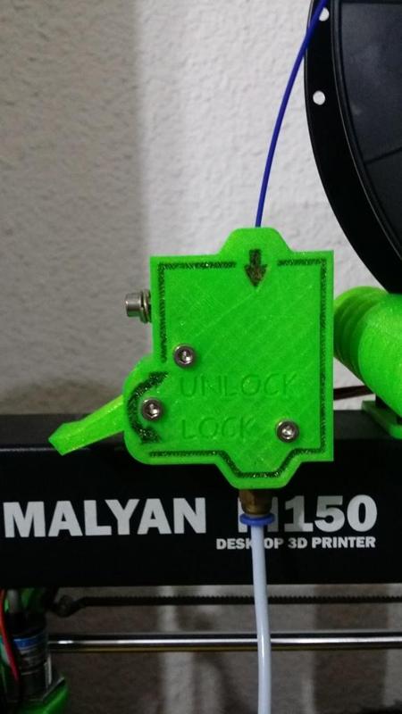 Bowden feeder for malyan M150