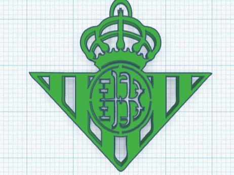 REAL BETIS KEYCHAIN