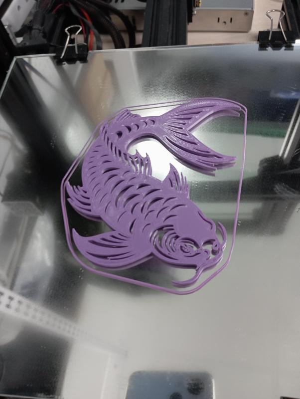 Koi Carp wall decoration