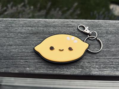 Cute Lemon Keychain -[TWO TYPES]