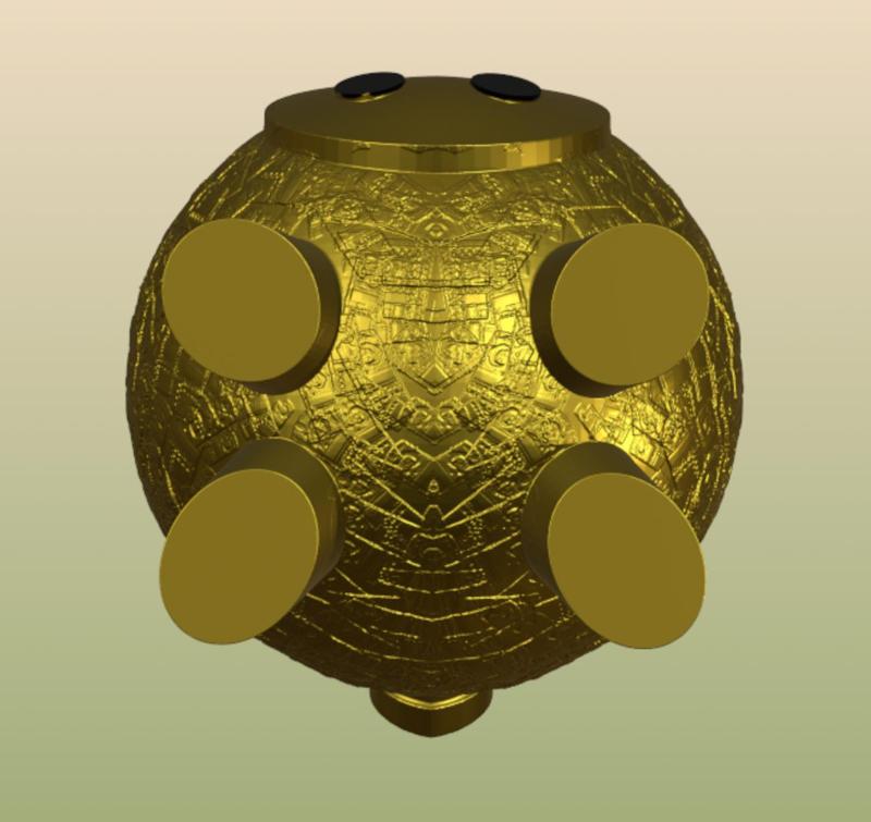 Round 6 Piggy Bank Full - 50000 Won Stamped - Squid Game