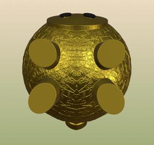 Round 6 Piggy Bank Full - 50000 Won Stamped - Squid Game