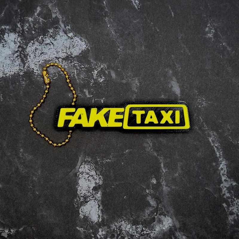 Fake Taxi Keychain - JCreateNZ