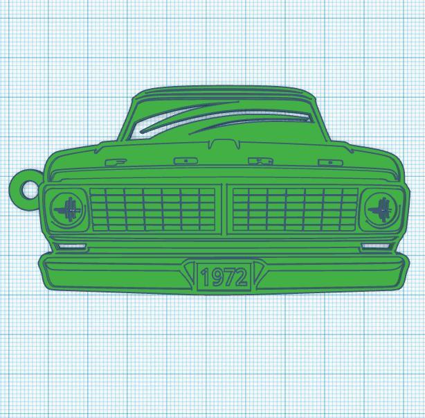 70's Ford Truck Grill