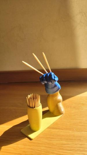 Wolverine Toothpick Holder Storage