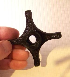 4-Star Knob for M8 Hex Nut