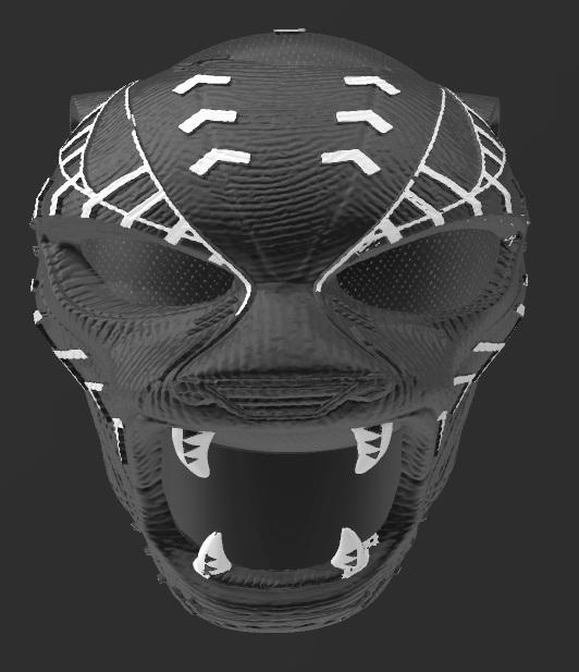 Suporte Alexa Echo Dot 4a e 5a Geração Black Panther T´Challa