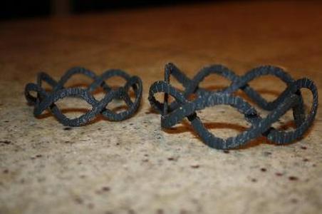 Spiral on Torus Bracelet