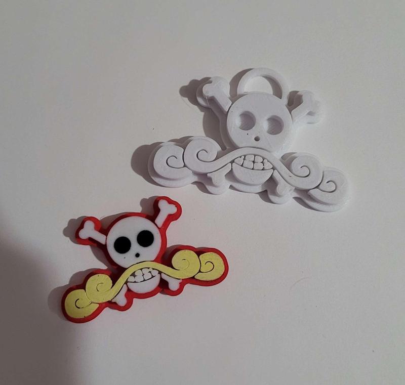 Roger Pirates Keychain (One Piece)