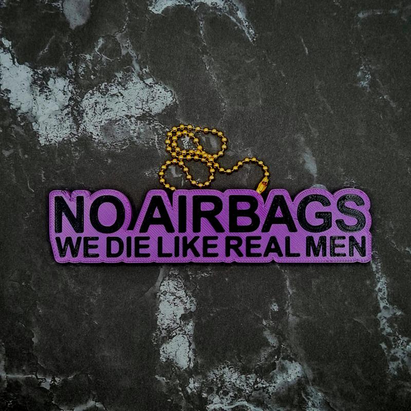 No Airbags Charm - JCreateNZ