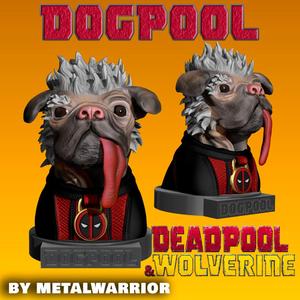 DOGPOOL Bust - DEADPOOL AND WOLVERINE