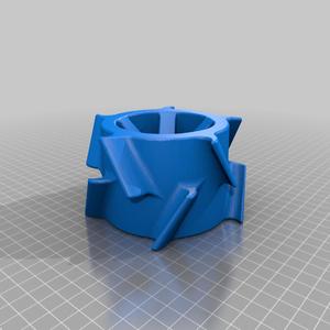 120MM Paddle Wheel for Redcat Racing Blackout XBE, 12MM Hex