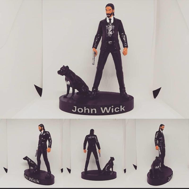 John Wick from Fortnite 3D Model 3D print model