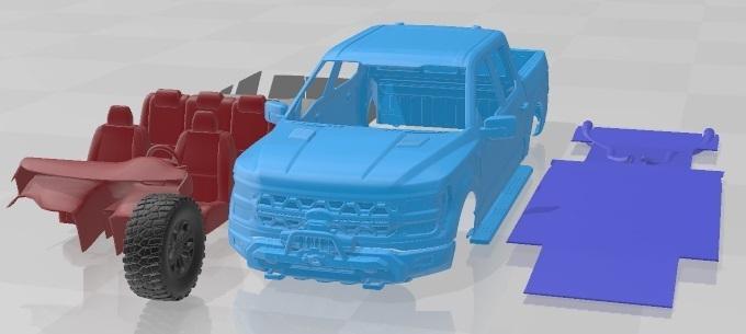 Ford F 150 Tremor 2024 Printable Car