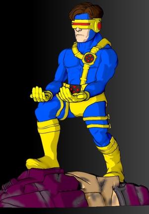 STAND STAND JOYSTICK CYCLOP X MEN WOLVERINE DEAD POLL MAGNETO