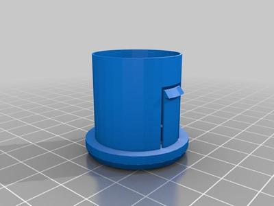 Arcade push button housing, parametrized